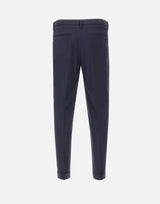 DEVORE Pantalone in misto lana BLUE Uomo 