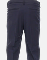 DEVORE Pantalone in misto lana BLUE Uomo 