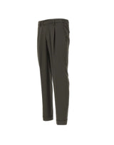 DEVORE Pantalone in misto lana GREEN Uomo 