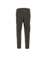 DEVORE Pantalone in misto lana GREEN Uomo 