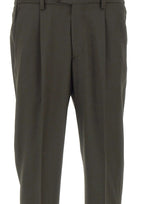 DEVORE Pantalone in misto lana GREEN Uomo 