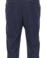 DEVORE Pantaloni in misto lana spazzolata BLUE Uomo 