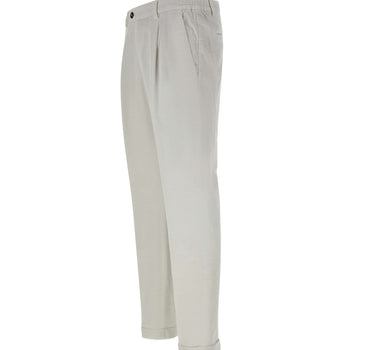 DEVORE Pantalone a costine WHITE Uomo 