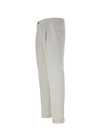 DEVORE Pantalone a costine WHITE Uomo 