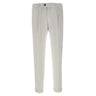 DEVORE Pantalone a costine WHITE Uomo 