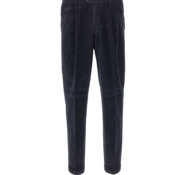 DEVORE Pantalone a costine BLUE Uomo 