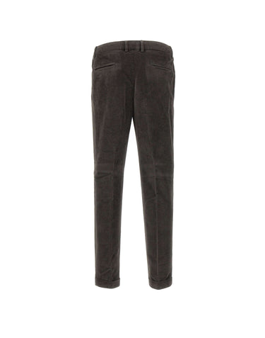 DEVORE Pantalone a costine GREY Uomo 