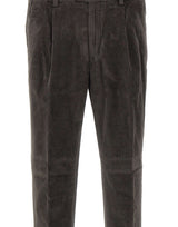 DEVORE Pantalone a costine GREY Uomo 