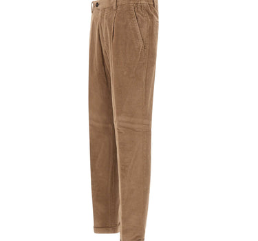 DEVORE Pantalone a costine BEIGE Uomo 
