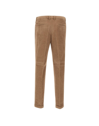 DEVORE Pantalone a costine BEIGE Uomo 