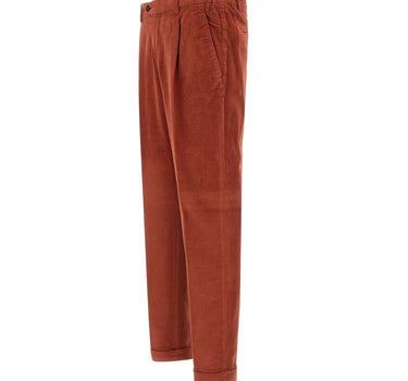 DEVORE Pantalone a costine ORANGE Uomo 