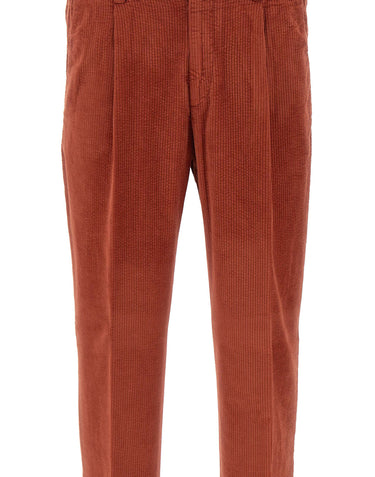 DEVORE Pantalone a costine ORANGE Uomo 