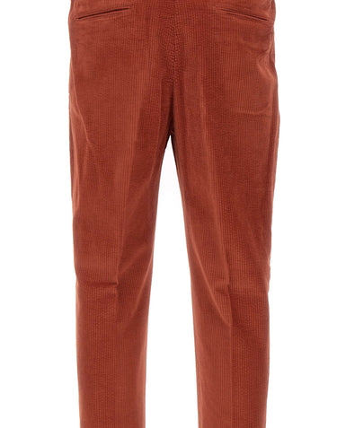 DEVORE Pantalone a costine ORANGE Uomo 