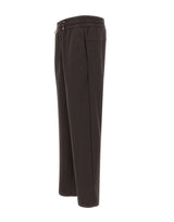 DEVORE Pantaloni con coulisse BROWN Uomo 
