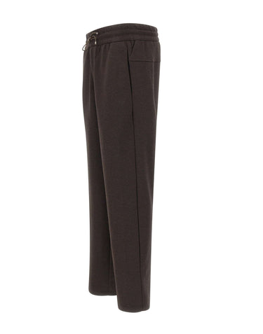 DEVORE Pantaloni con coulisse BROWN Uomo 