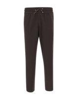 DEVORE Pantaloni con coulisse BROWN Uomo 