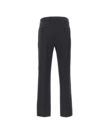 DEVORE Pantaloni in misto lana BLACK Uomo 
