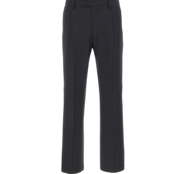 DEVORE Pantaloni in misto lana BLACK Uomo 