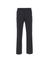DEVORE Pantaloni in misto lana BLACK Uomo 