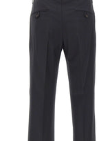 DEVORE Pantaloni in misto lana BLACK Uomo 