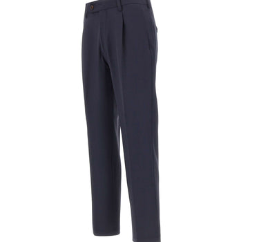 DEVORE Pantaloni in misto lana BLUE Uomo 