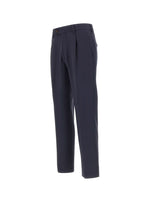 DEVORE Pantaloni in misto lana BLUE Uomo 
