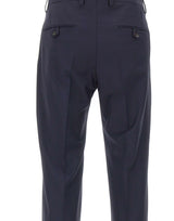 DEVORE Pantaloni in misto lana BLUE Uomo 