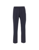 DEVORE Pantaloni in misto lana BLUE Uomo 