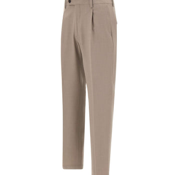 DEVORE Pantaloni in misto lana BEIGE Uomo 