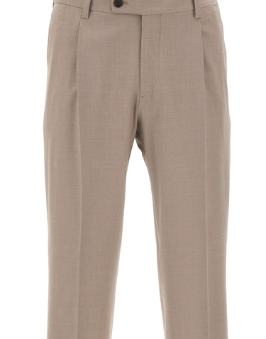 DEVORE Pantaloni in misto lana BEIGE Uomo 