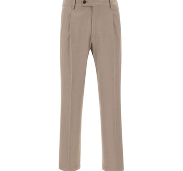 DEVORE Pantaloni in misto lana BEIGE Uomo 