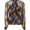 DIANE VON FURSTENBERG Blusa "Garcele" MULTICOLOR Donna 