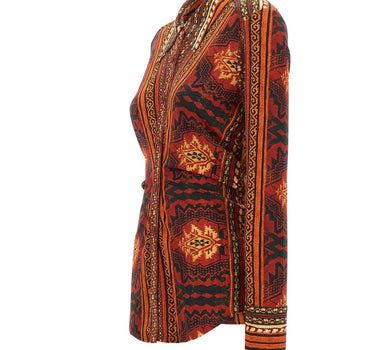DIANE VON FURSTENBERG Camicia "Lucinda" RED Donna 