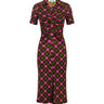 DIANE VON FURSTENBERG Abito donna "Zoey" reversibile MULTICOLOR Donna 