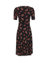 DIANE VON FURSTENBERG Abito reversibile "Koren" BLACK Donna 