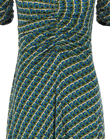 DIANE VON FURSTENBERG Abito "Koren" reversibile MULTICOLOR Donna 
