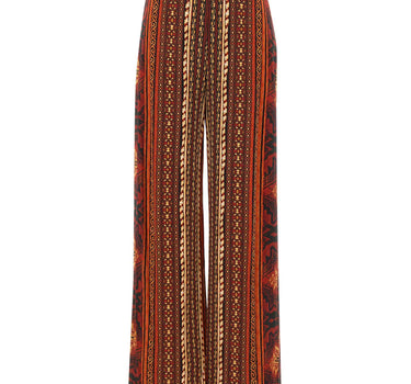 DIANE VON FURSTENBERG Pantaloni "Malia" RED Donna 