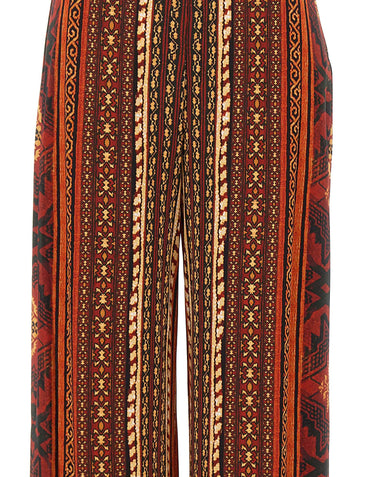 DIANE VON FURSTENBERG Pantaloni "Malia" RED Donna 