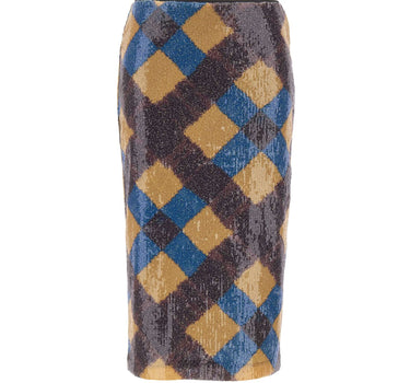 DIANE VON FURSTENBERG Gonna "Bianca" MULTICOLOR Donna 