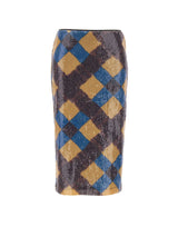 DIANE VON FURSTENBERG Gonna "Bianca" MULTICOLOR Donna 