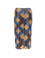 DIANE VON FURSTENBERG Gonna "Bianca" MULTICOLOR Donna 