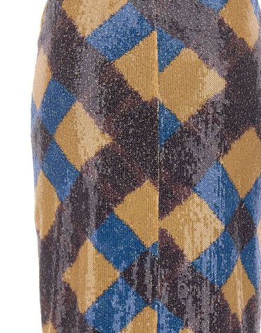 DIANE VON FURSTENBERG Gonna "Bianca" MULTICOLOR Donna 