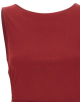 DIANE VON FURSTENBERG Top "Click" RED Donna 