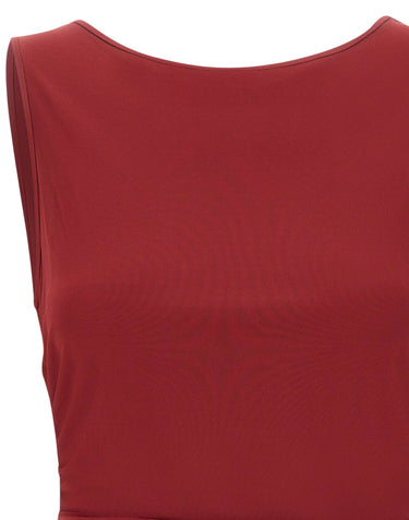 DIANE VON FURSTENBERG Top "Click" RED Donna 