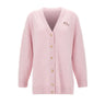 DIESEL Cardigan in lana e alpaca Pink Donna 