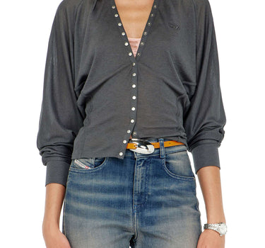 DIESEL Cardigan "T-iserina" GREY Donna 