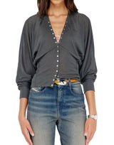 DIESEL Cardigan "T-iserina" GREY Donna 