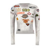 Maglia con stampa patch all over A24146 0IFBB100A DIESEL 