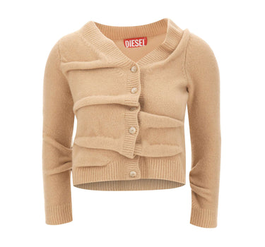 DIESEL Cardigan "M-Ava" BEIGE Donna 