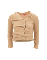 DIESEL Cardigan "M-Ava" BEIGE Donna 